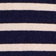 Navy & Ecru Stripe