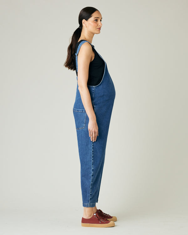 Ottie Mid Blue Denim Jumpsuit – Beyond Nine