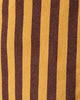 Saffron & Chocolate Stripe