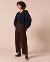 Tori Cedar Brown Denim Jeans