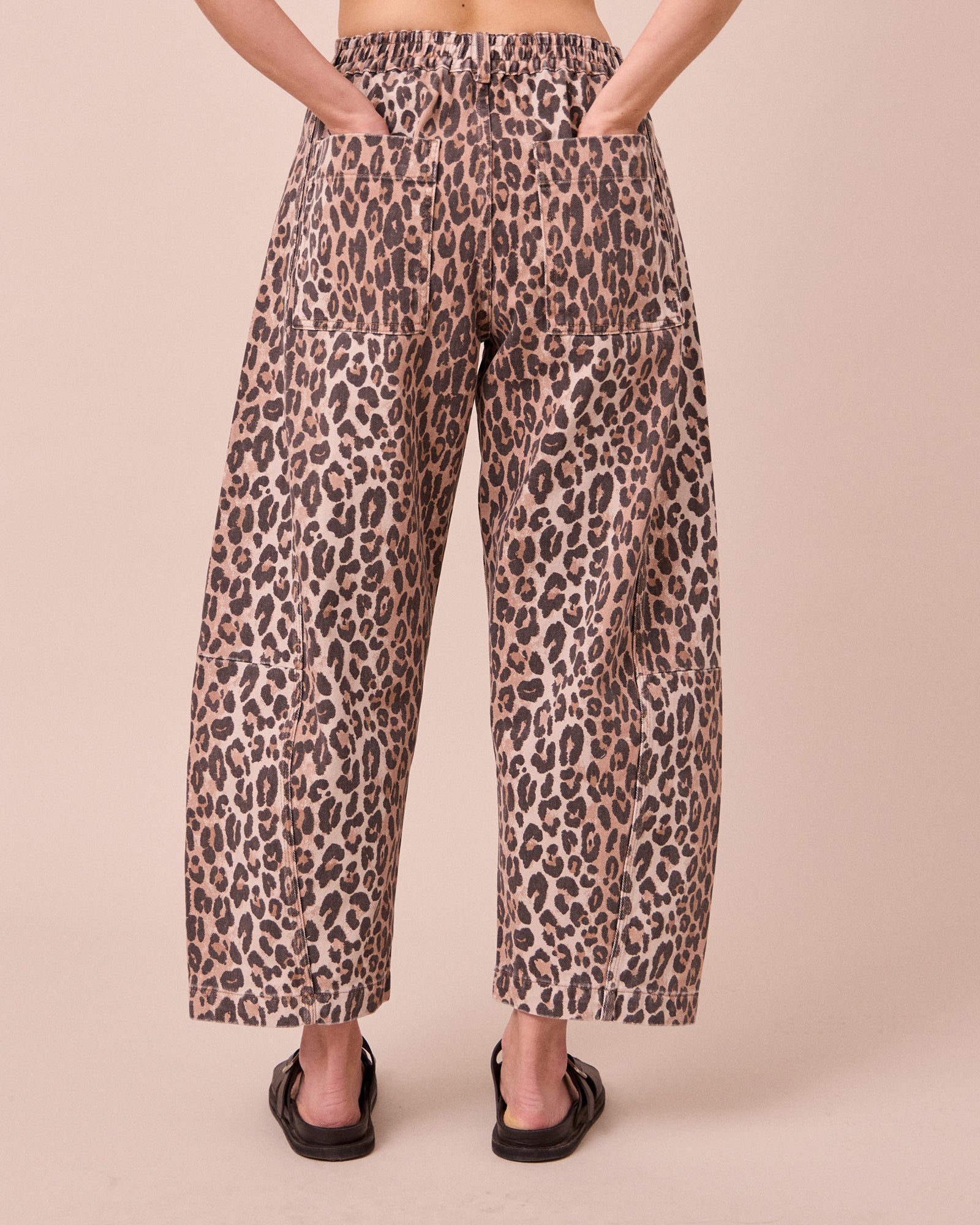 Tori Leopard Denim Trousers – Beyond Nine