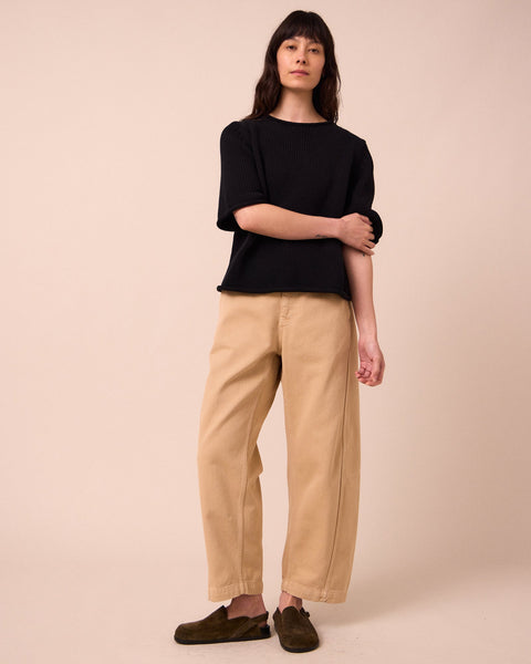 Tori Sandstone Denim Trousers – Beyond Nine
