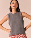 Tyler Fog Knitted Vest