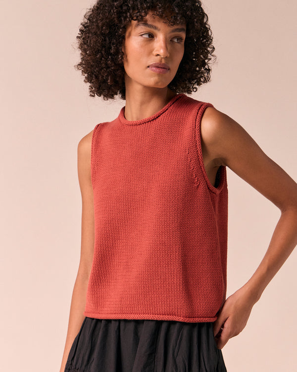Tyler Rosewood Knitted Vest