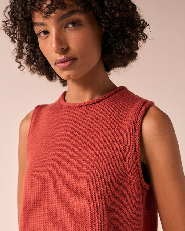 Tyler Rosewood Knitted Vest