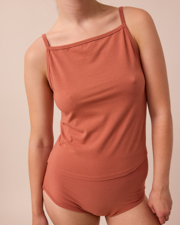 Vest Top Terracotta