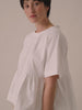 white marlow top and tori sandstone denim jeans