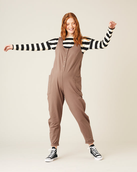 Poppy Jumpsuit - Mocha