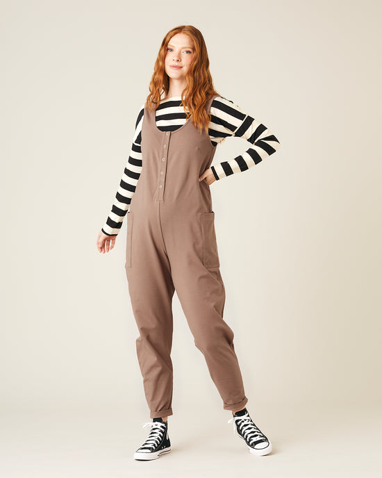 Poppy Jumpsuit - Mocha