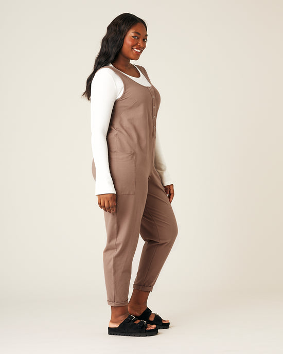 Poppy Jumpsuit - Mocha