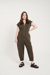 Frankie Jumpsuit - Olive