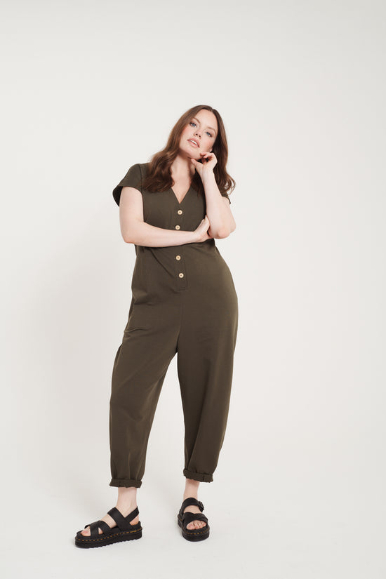 Frankie Jumpsuit - Olive