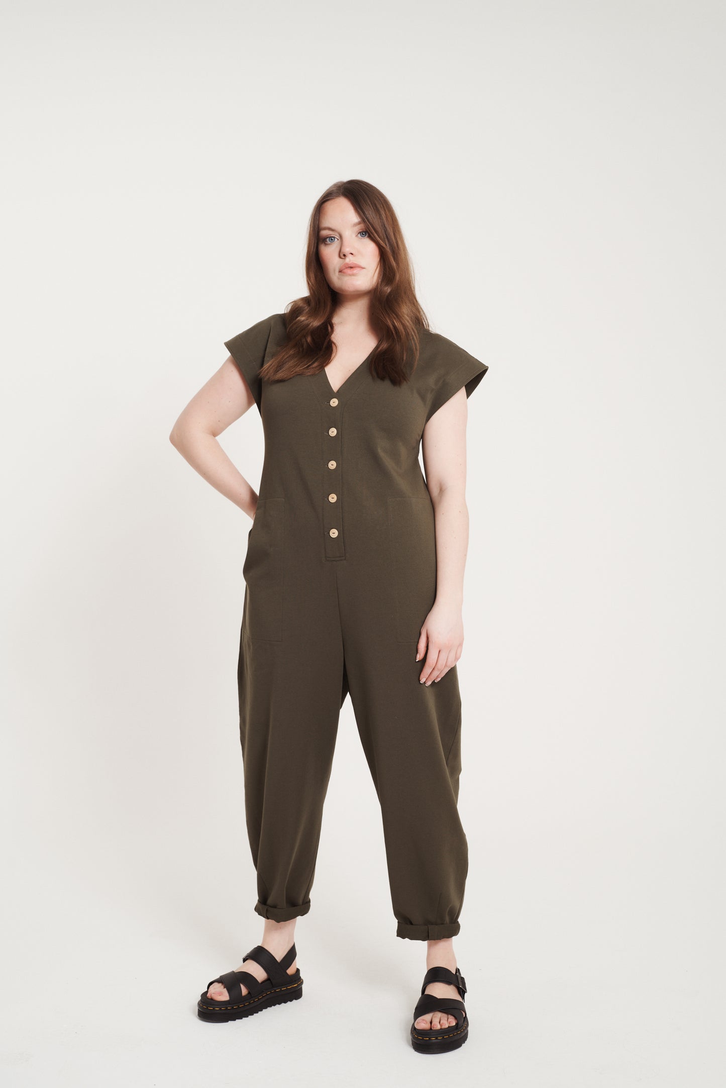 Frankie Jumpsuit - Olive