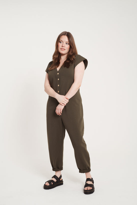 Frankie Jumpsuit - Olive