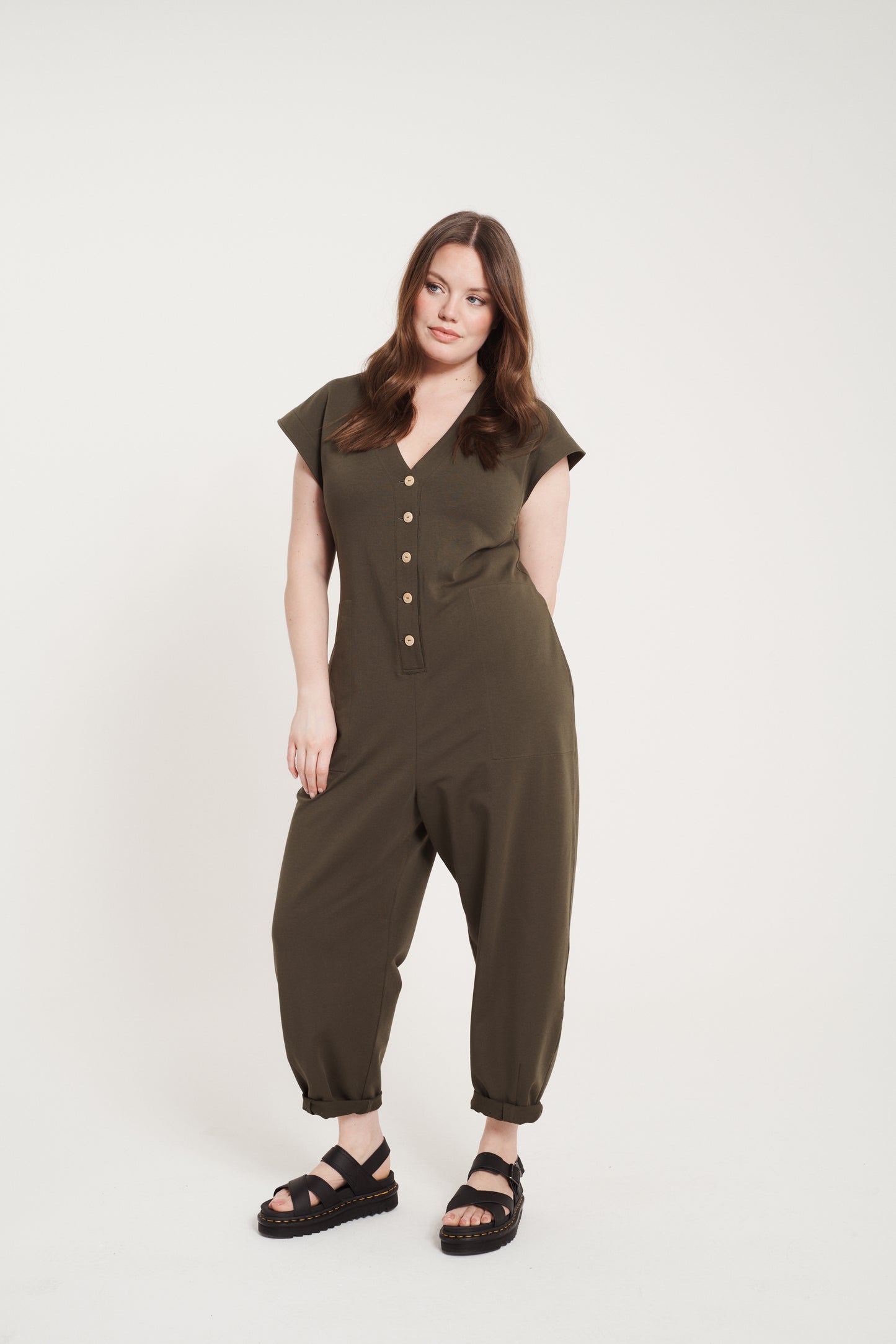 Frankie Jumpsuit - Olive