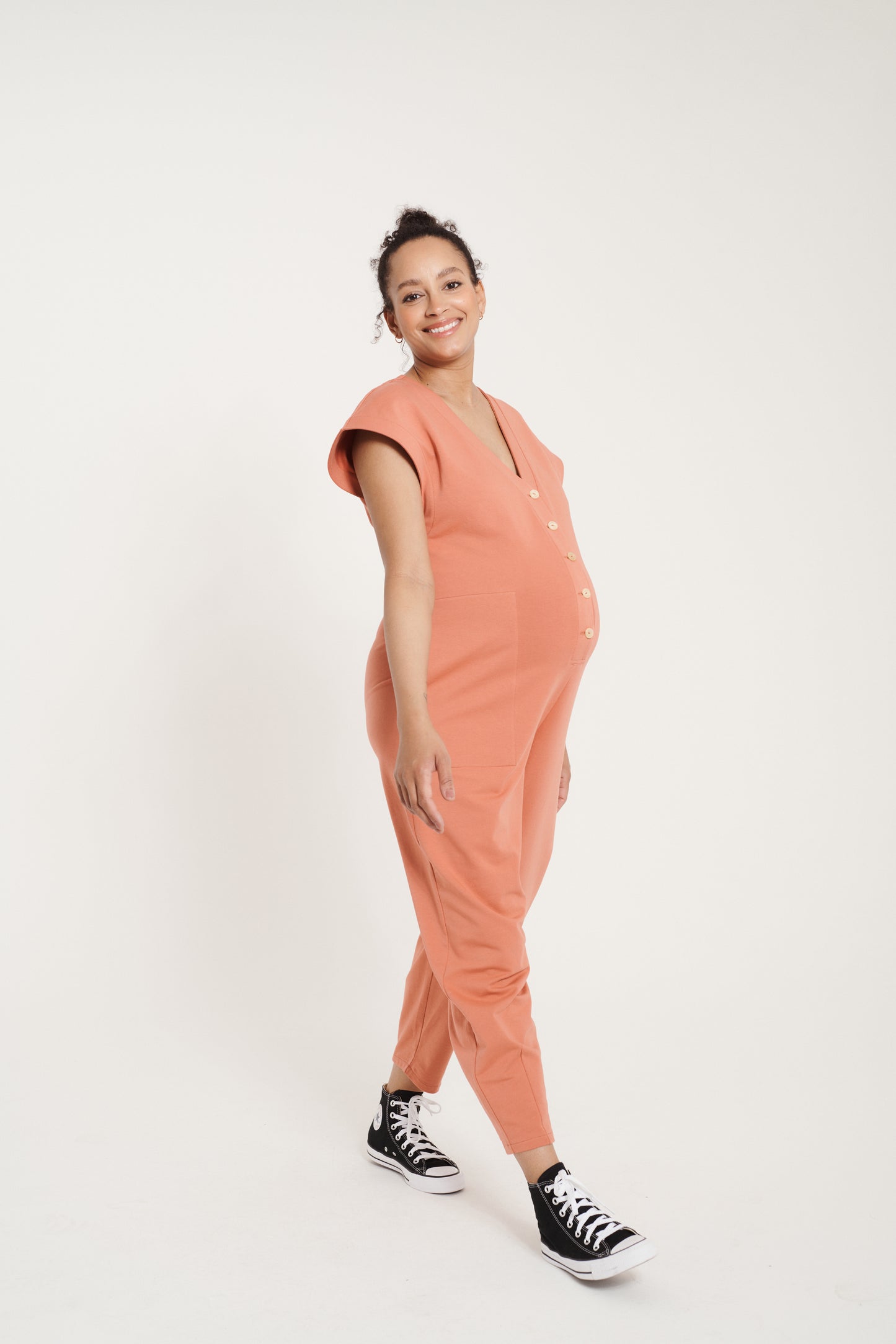 Frankie Jumpsuit - Soft Terracotta