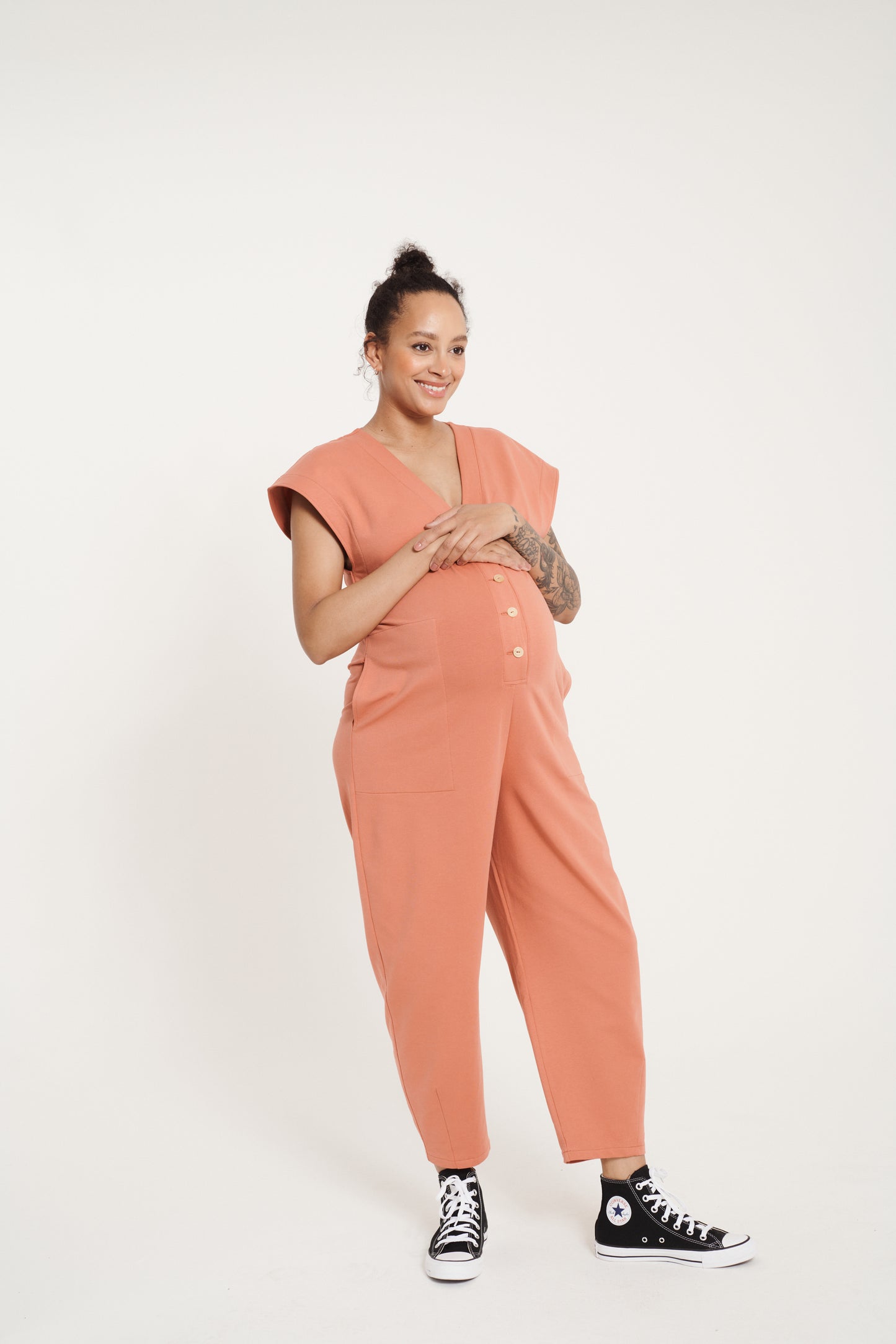 Frankie Jumpsuit - Soft Terracotta