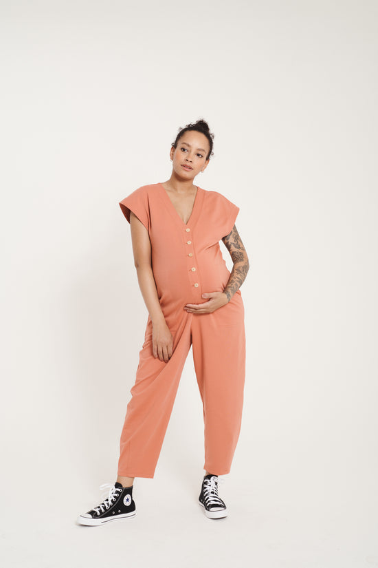 Frankie Jumpsuit - Soft Terracotta